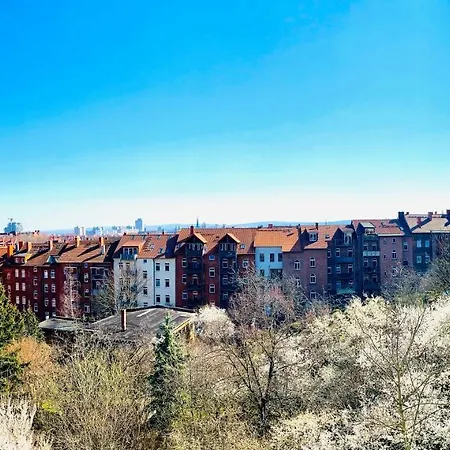 Gemütliches Studio mit Küche, Netflix&Panoramablick in Citynähe Erfurt Exterior foto